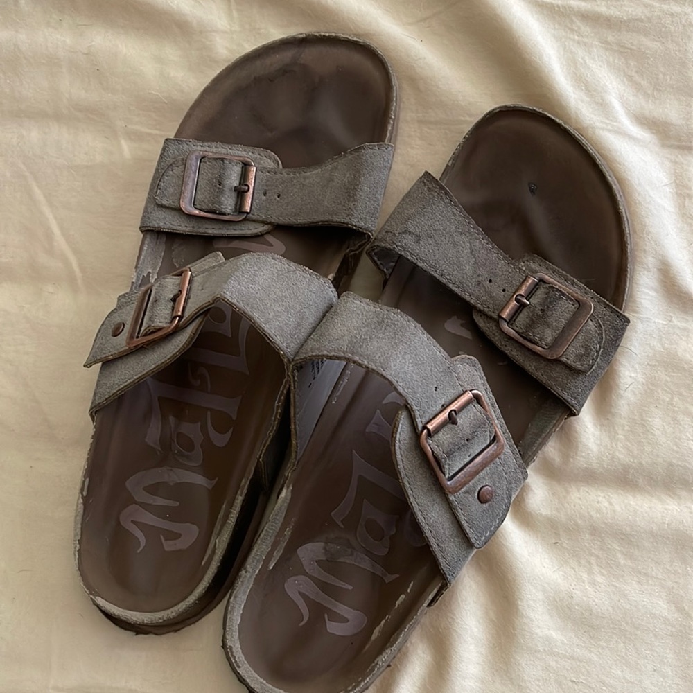 Very well worn sandals